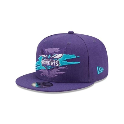 Sapca New Era Charlotte Hornets NBA Logo Tear 9FIFTY Snapback - Albastri